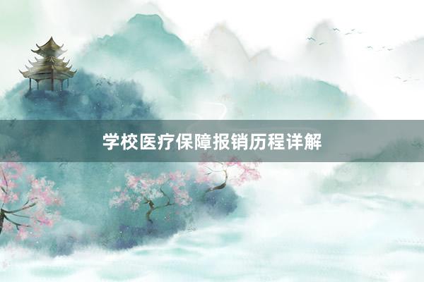 学校医疗保障报销历程详解
